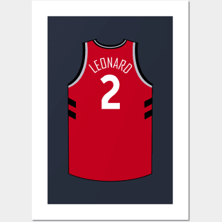 Kawhi Leonard Toronto Jersey Qiangy Posters and Art